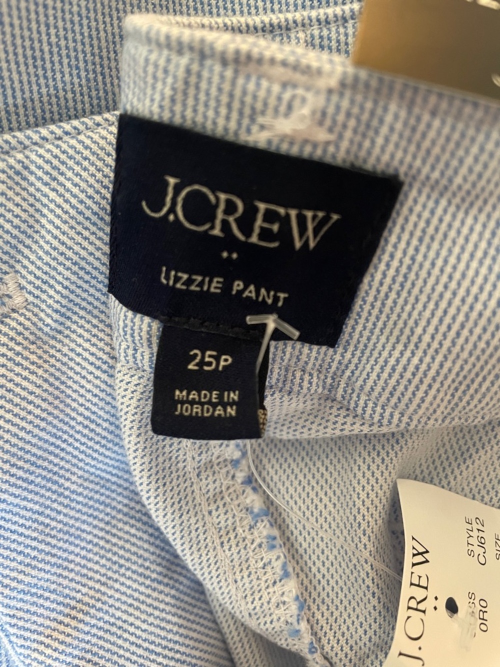 J. Crew Light Blue Lizzie Pant - Picture 8 of 9